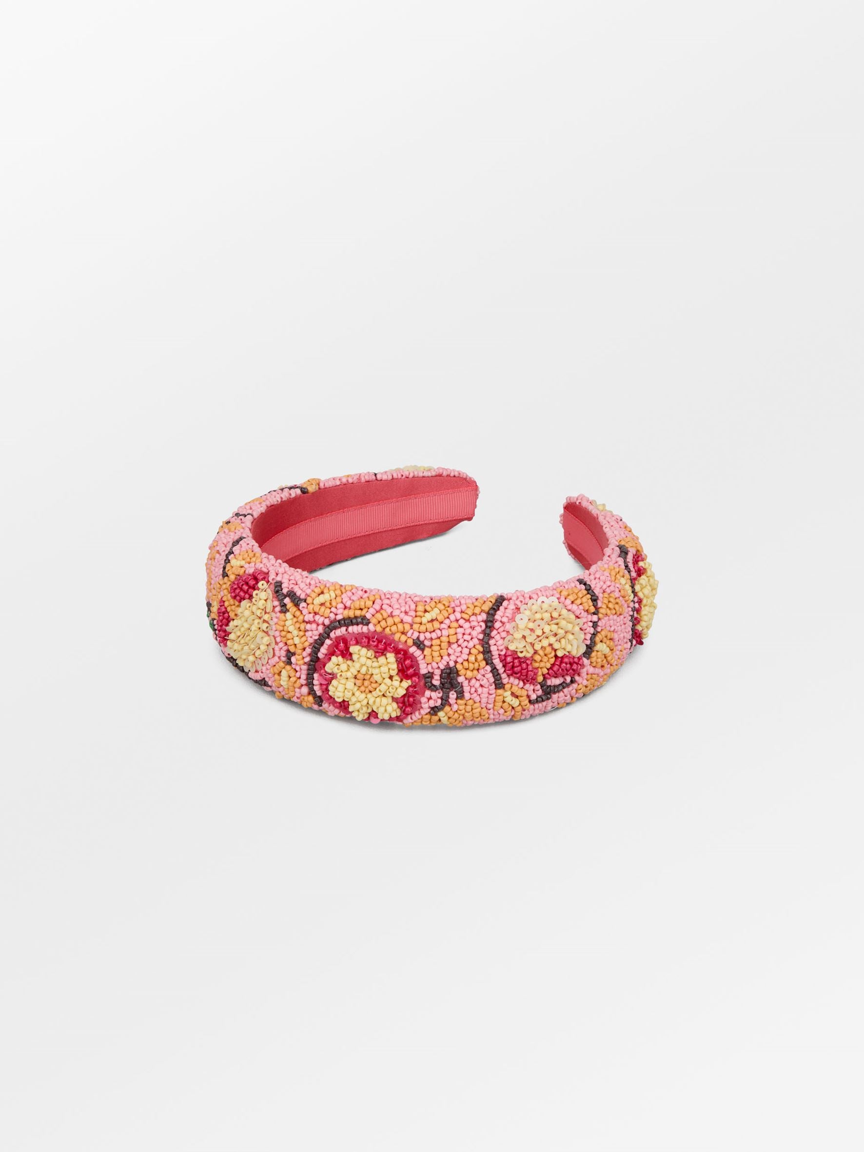 Asflora Wide Beaded Hairbrace OneSize Becksöndergaard.dk
