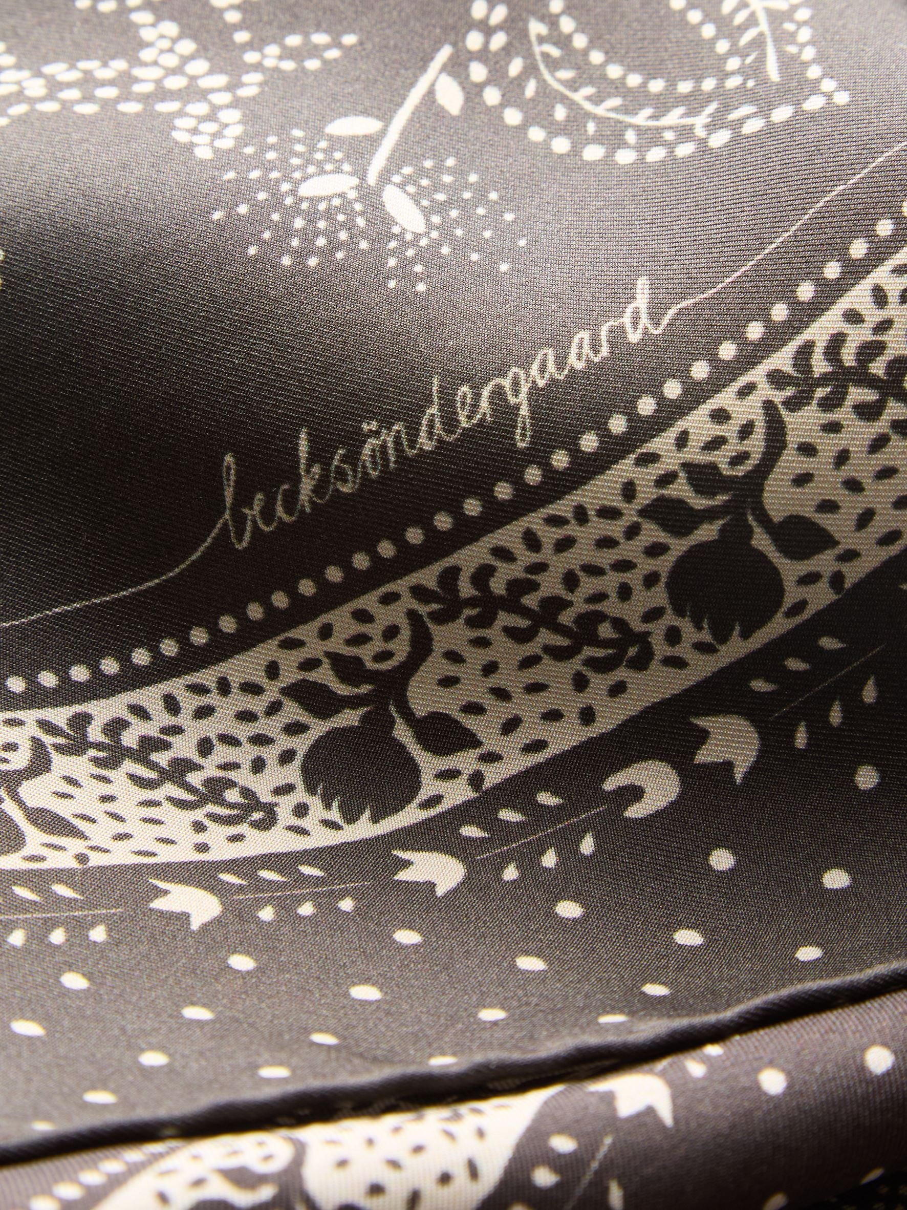 Dotted Flora Sia Scarf OneSize Becksöndergaard.dk