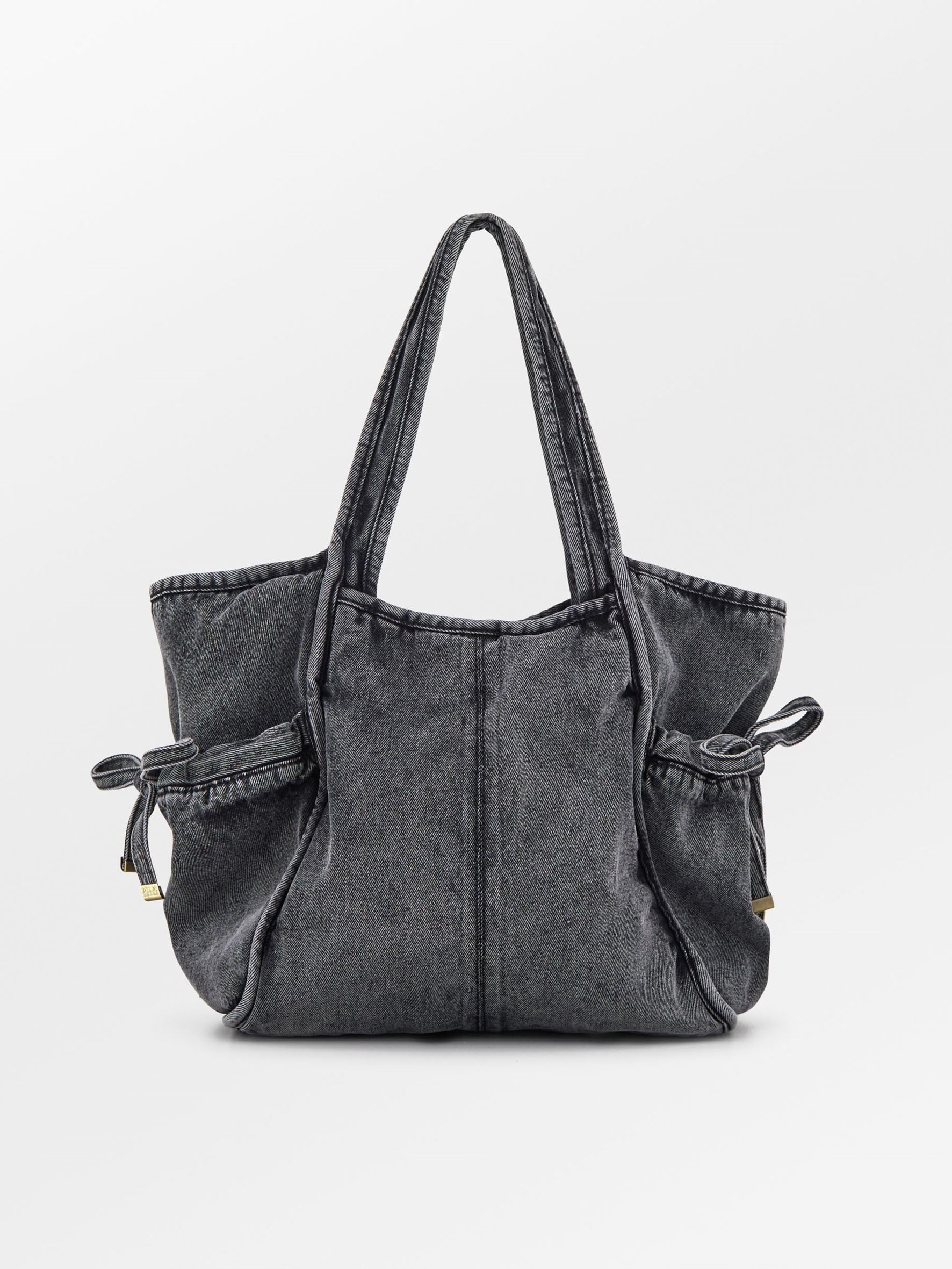 Washed Denima Laurel Bag OneSize Becksöndergaard.dk
