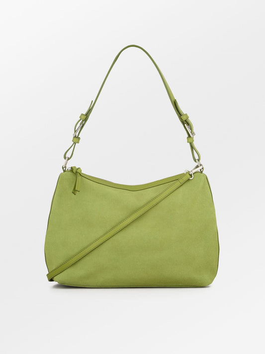 Becksöndergaard, Suede Ginni Medi Bag - Woodbine Green, bags, bags, bags, bags