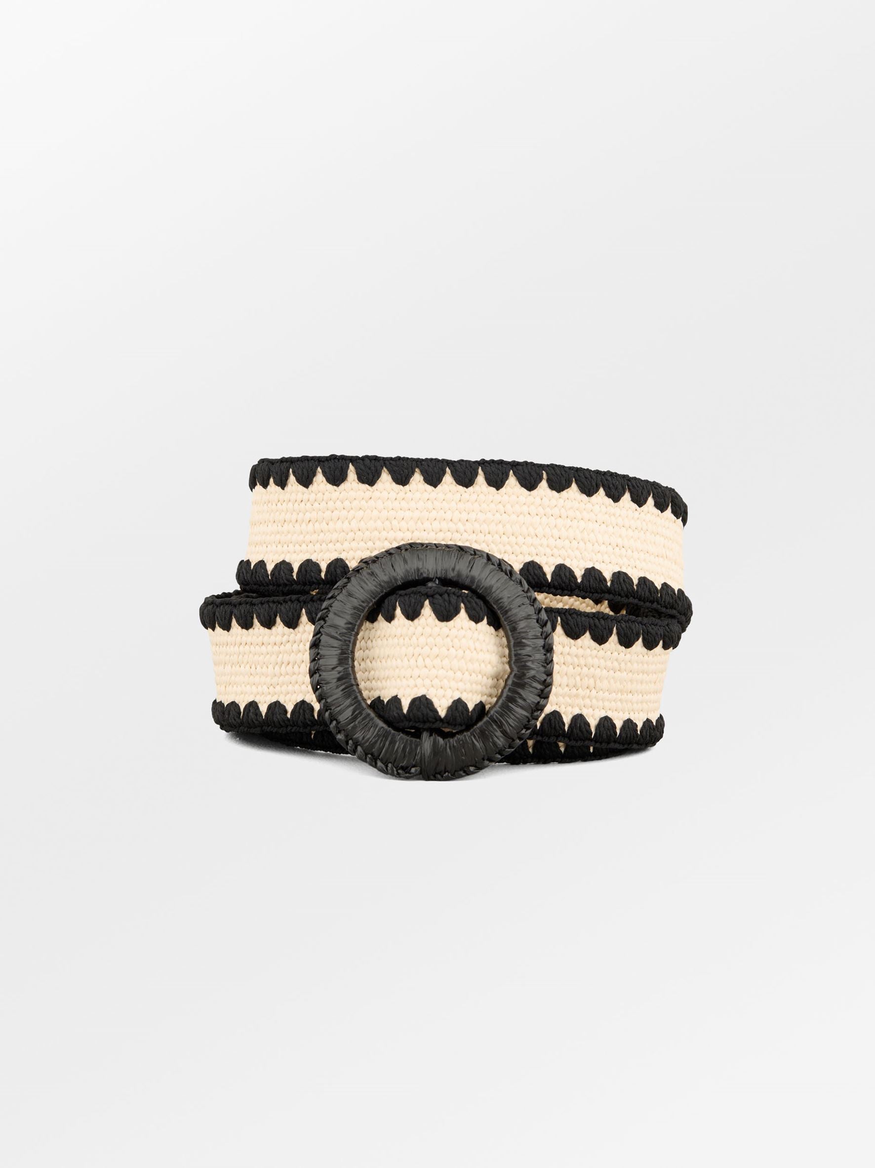 Crochet Slim Zia Belt OneSize Becksöndergaard.dk