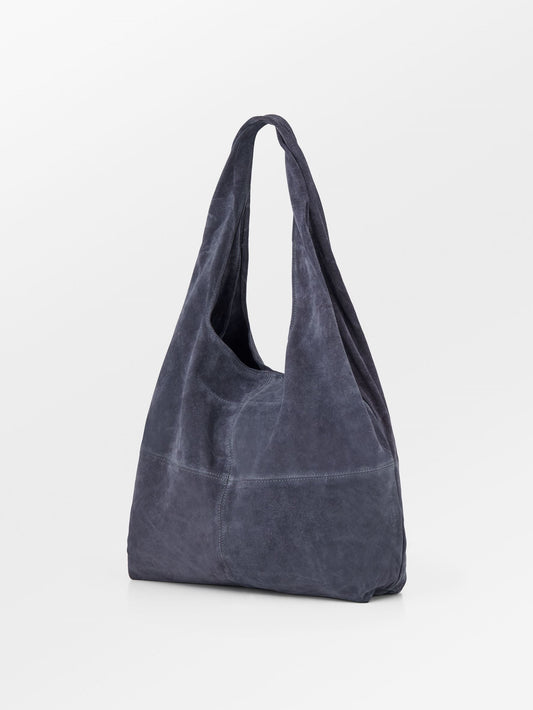 Becksöndergaard, Suede Dalliea Bag - Dark Blue, bags, gifts, bags, bags