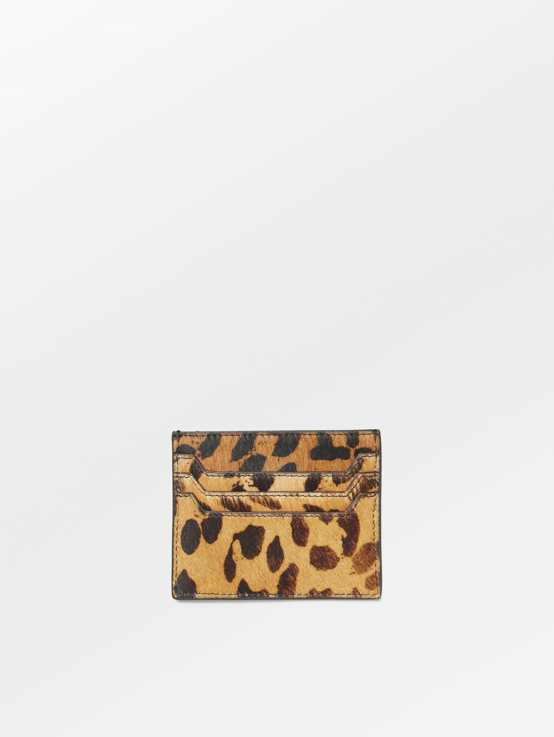 Leopa Leather Card Holder OneSize Becksöndergaard.dk