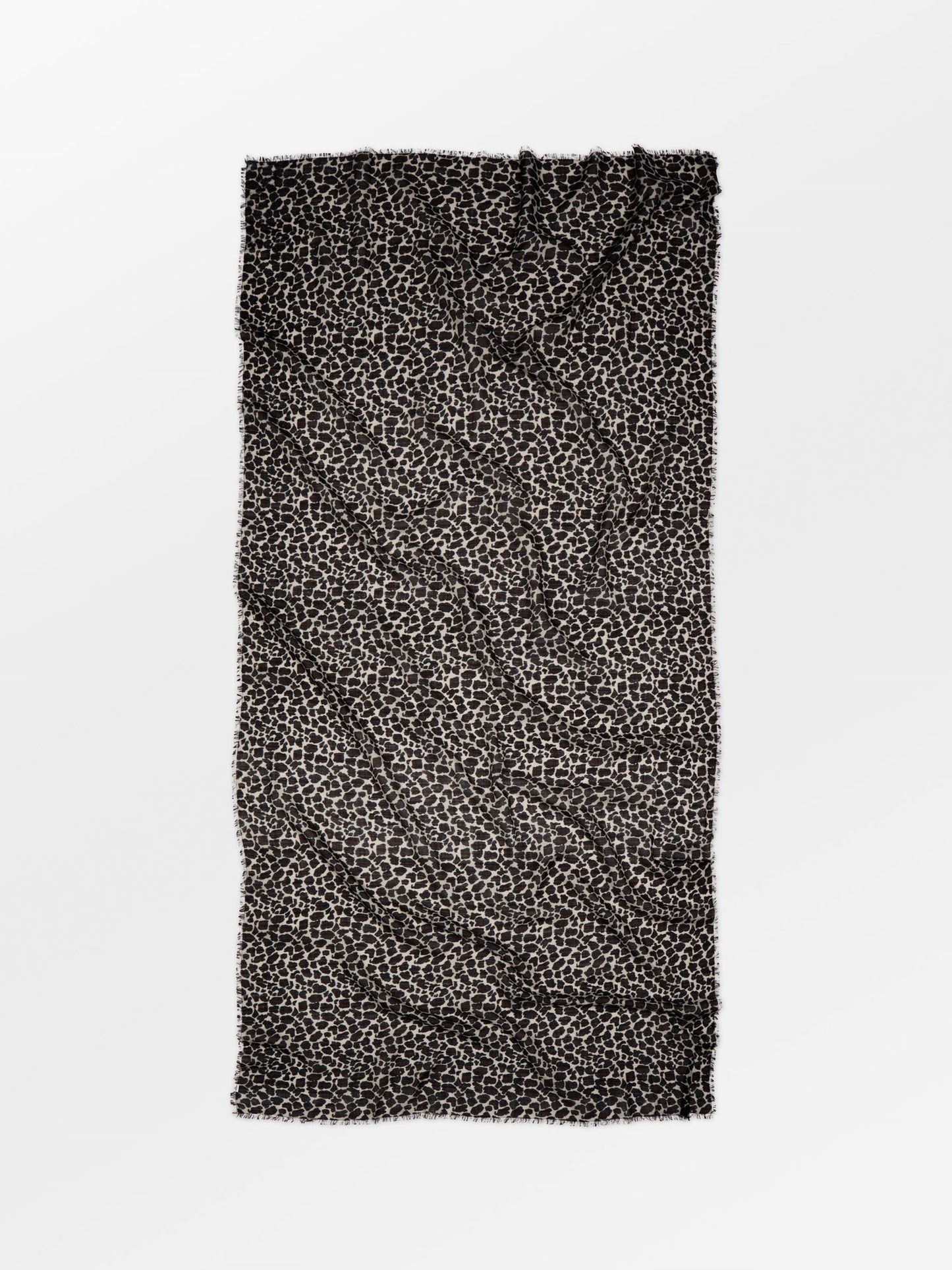 Becksöndergaard, Leopa Woo Scarf - Light Grey, scarves, archive, scarves, archive, black week, black week