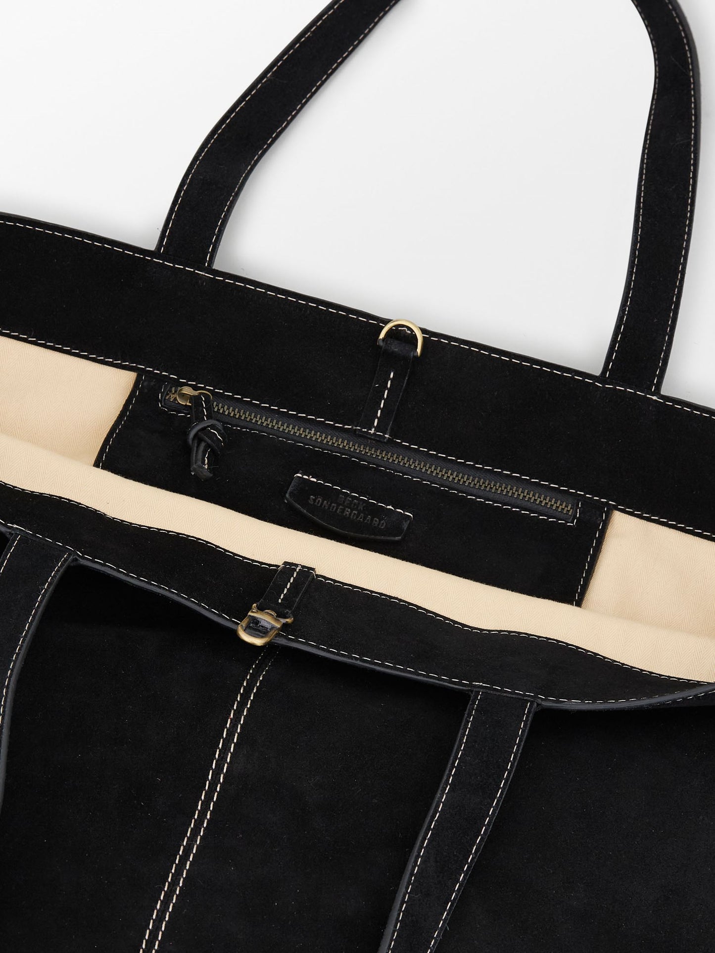 Becksöndergaard, Suede Aubrey Bag - Black, bags, bags, bags, bags, bags, bags, bags, gifts, black week, black week