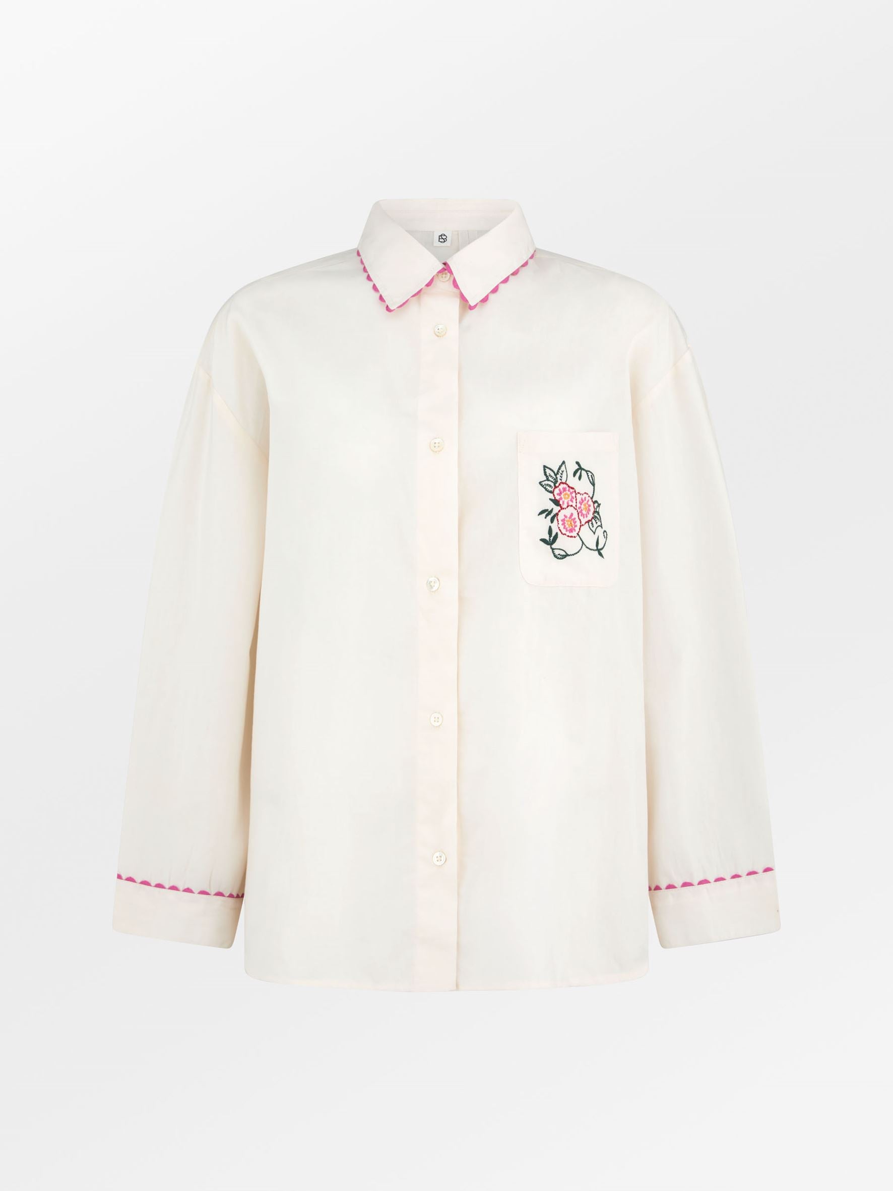 Scallop Efloria Pyjamas Shirt Clothing Becksöndergaard.dk