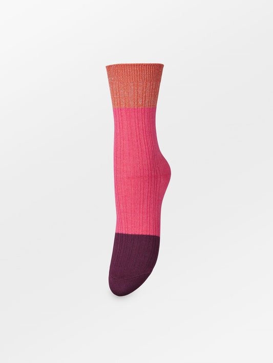 Colourblock Bam Sock Socks Becksöndergaard.dk