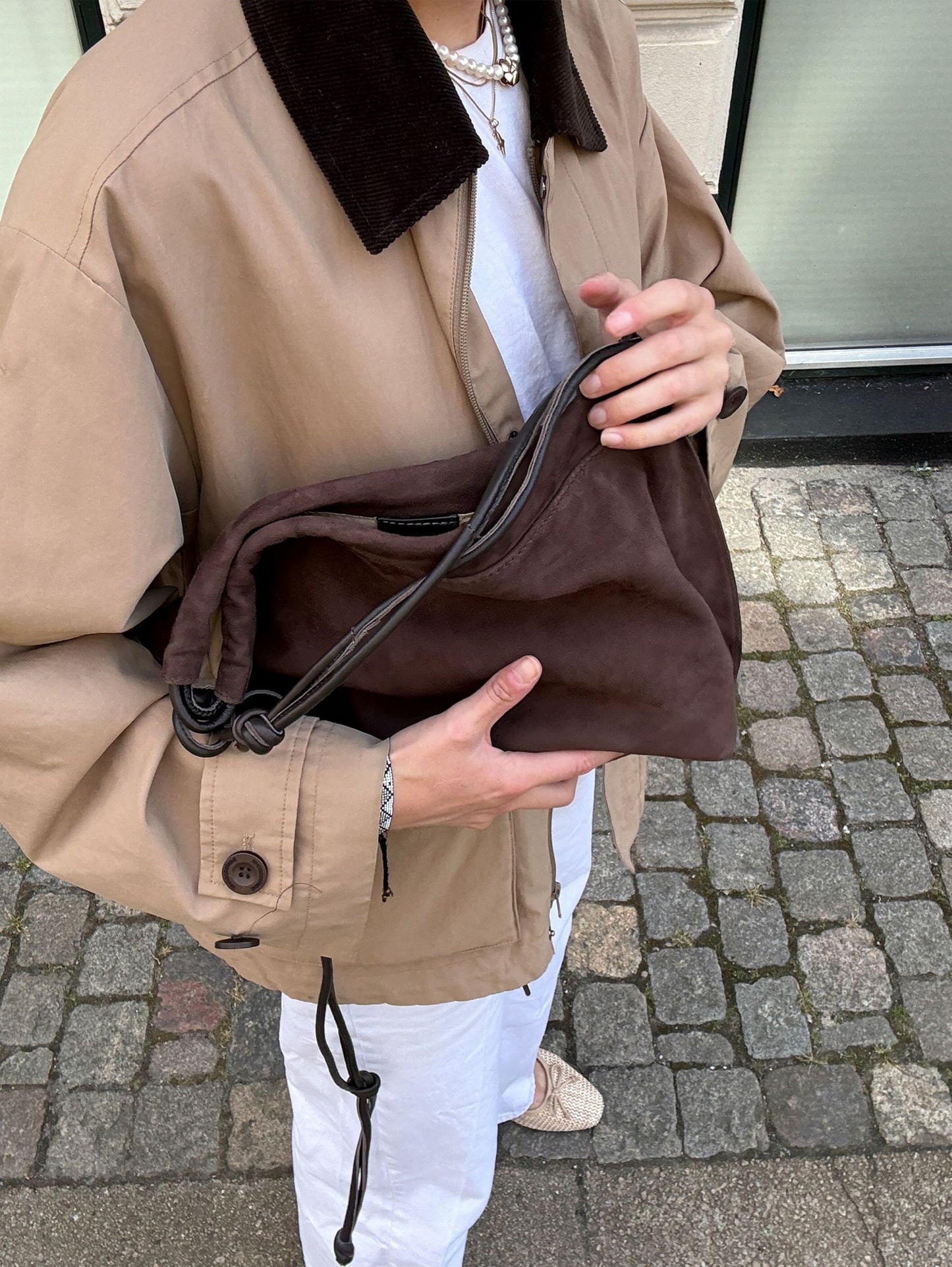 Suede Giana Bag OneSize Becksöndergaard.dk