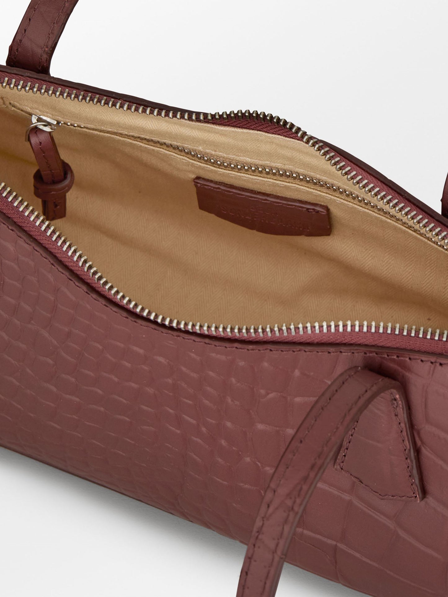 Becksöndergaard, Croc Babette Bag - Russet Brown, bags, archive, bags, archive, sale, sale, bags, gifts, gifts, gifts, black week, black week