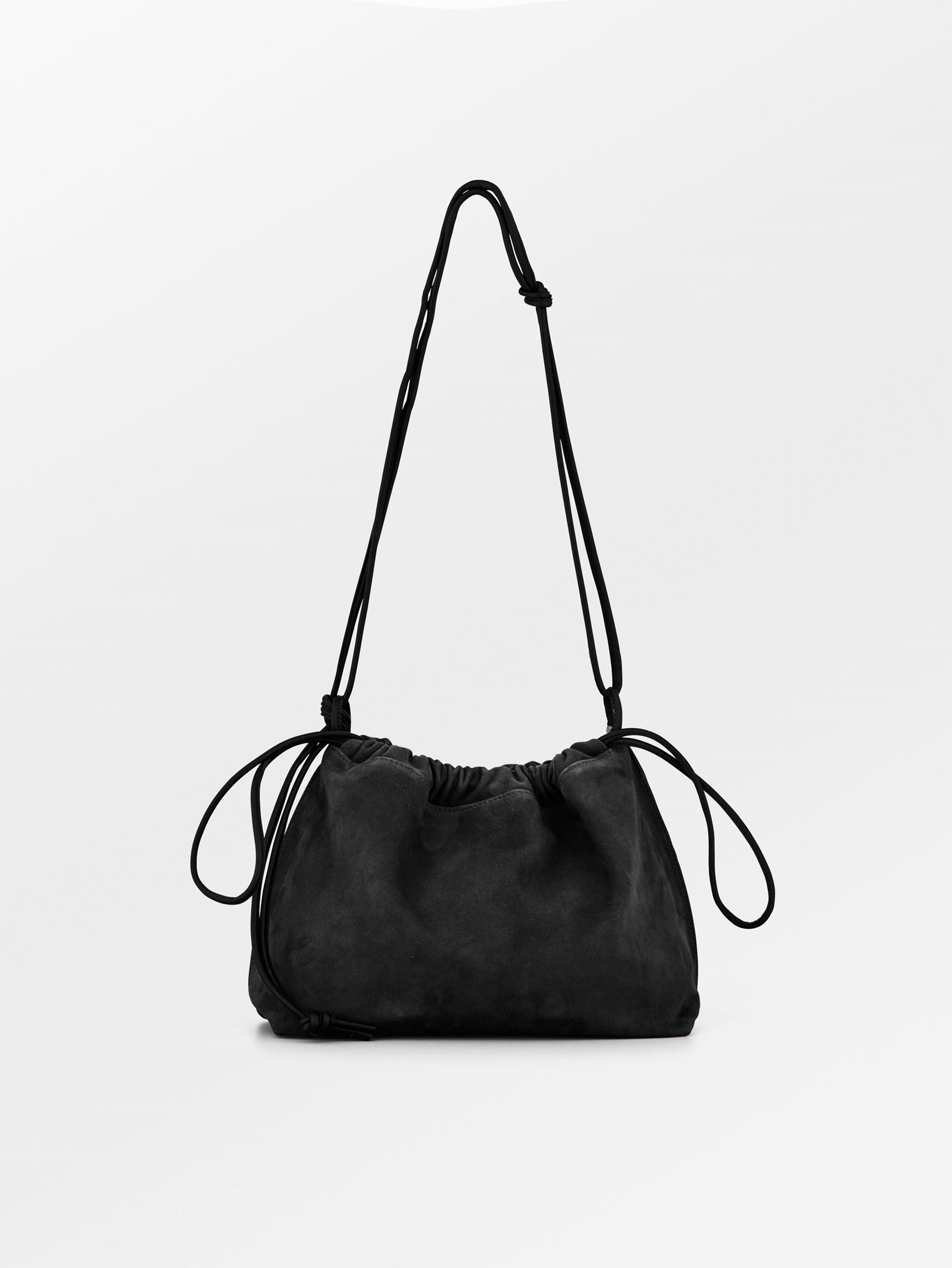 Becksöndergaard, Suede Giana Bag - Black, bags, bags, bags, bags, bags, gifts, gifts, black week, black week