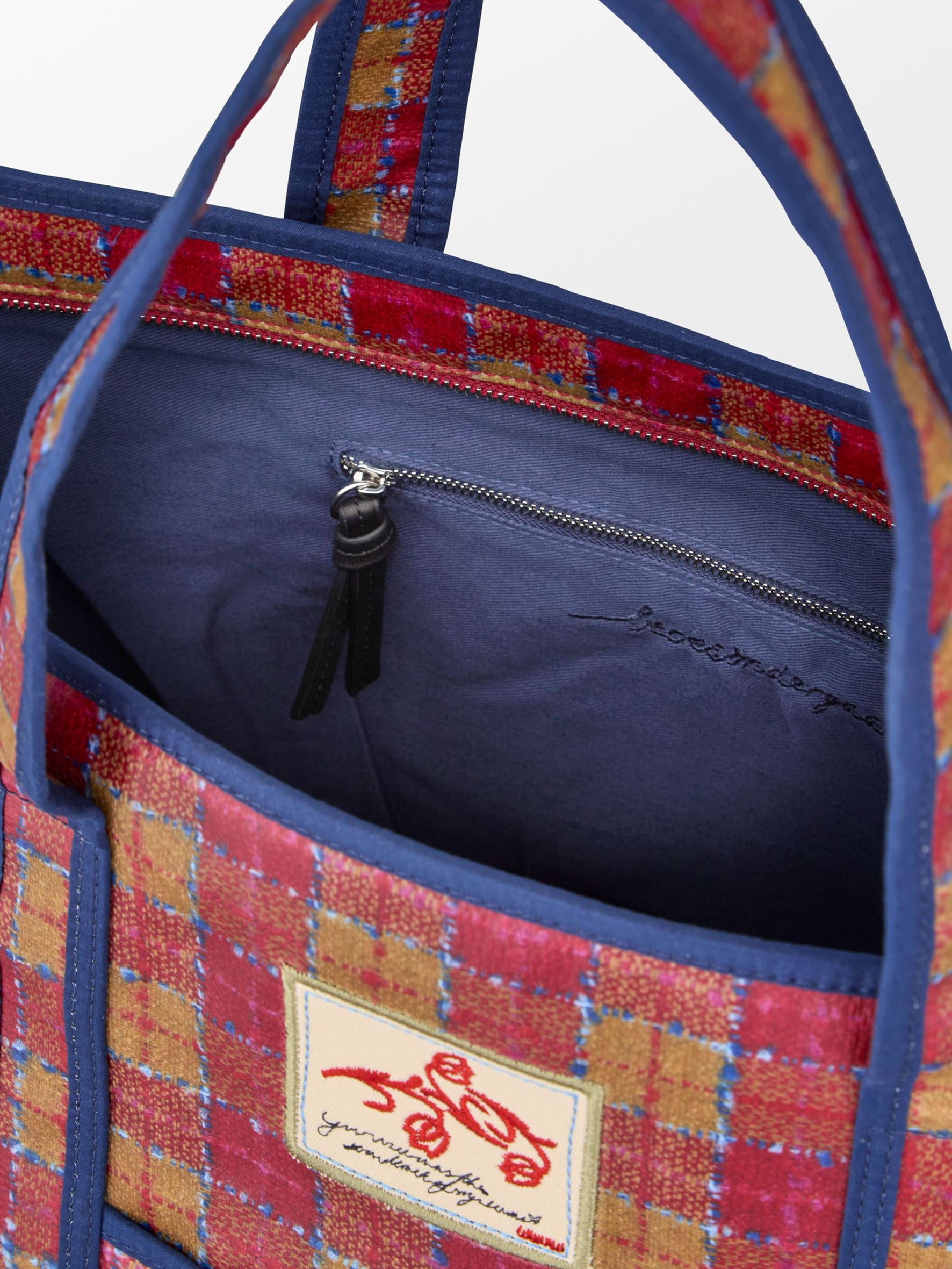 Checky Coated Aubrey Bag OneSize Becksöndergaard.dk