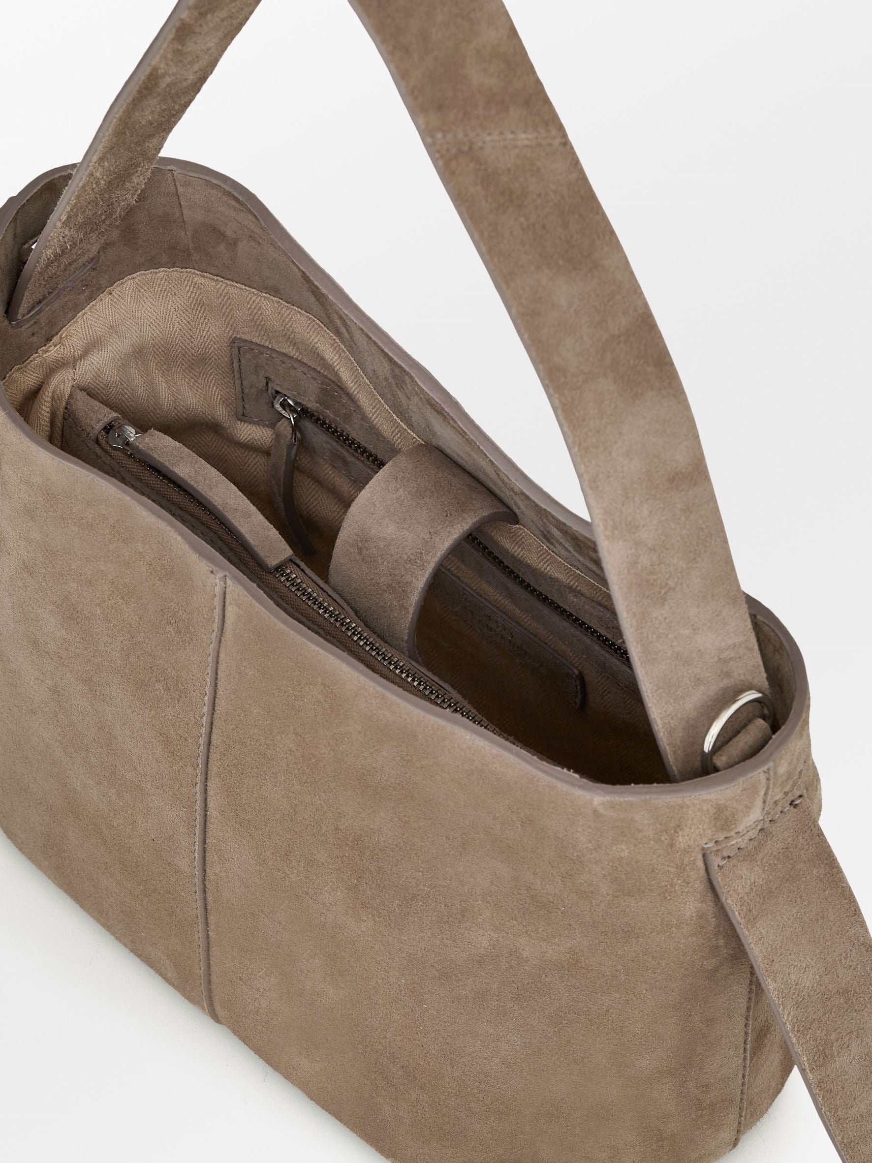 Suede Fraya Small Bag OneSize Becksöndergaard.dk