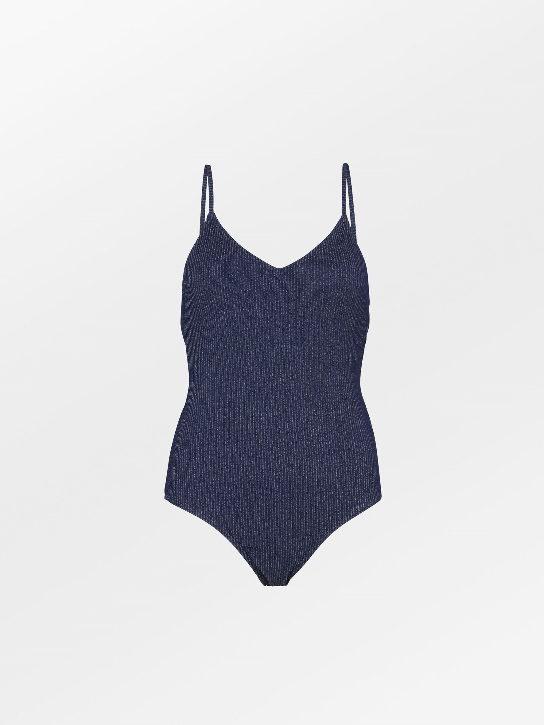 Becksöndergaard, Lyx Bea Swimsuit - Naval Academy Blue, swimwear, swimwear, black week, black week