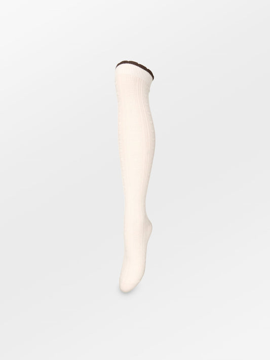 Scallop Knee Sock Socks Becksöndergaard.dk