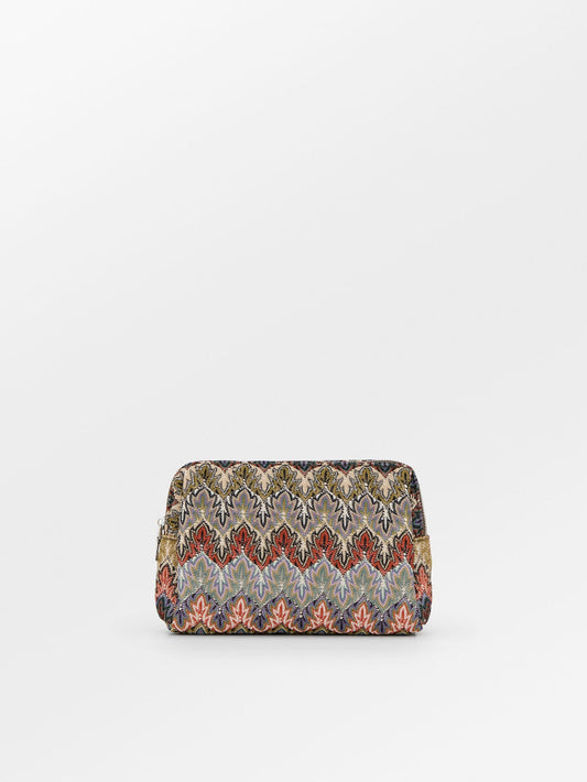 Becksöndergaard, Pala Pouch Bag - Purple/Green, homewear, bags