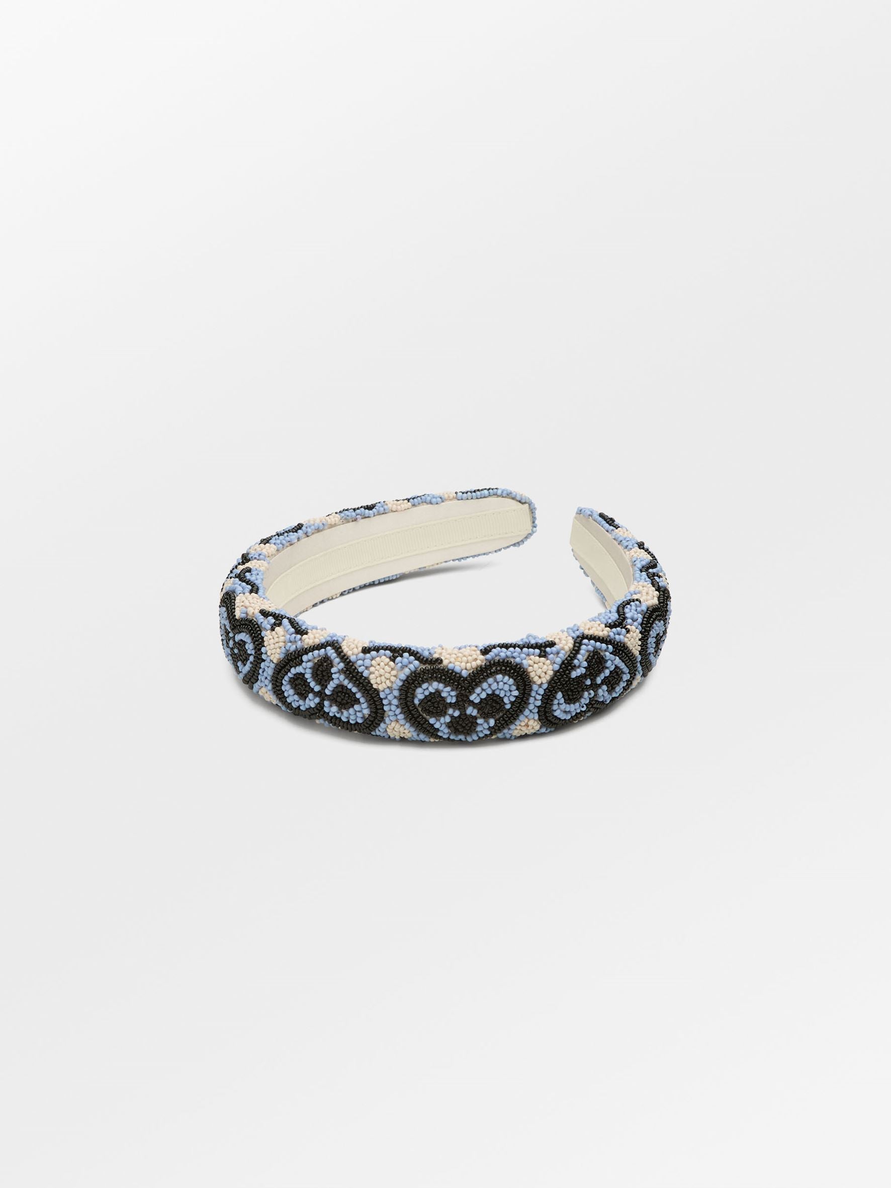 Hearty Midi Beaded Hairbrace OneSize Becksöndergaard.dk