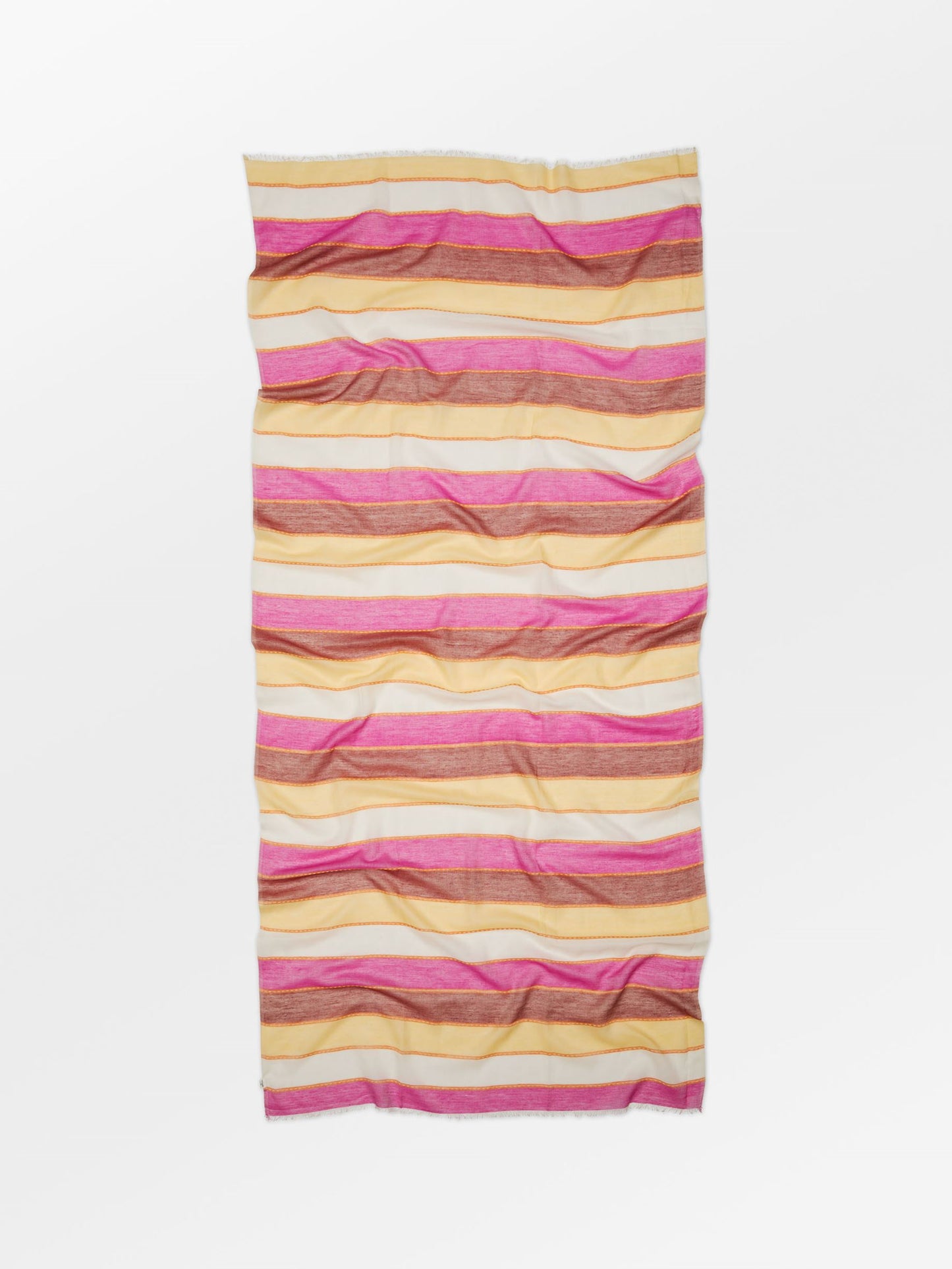Becksöndergaard, Stribella Cowea Scarf - Cone Flower Pink, scarves, scarves, scarves