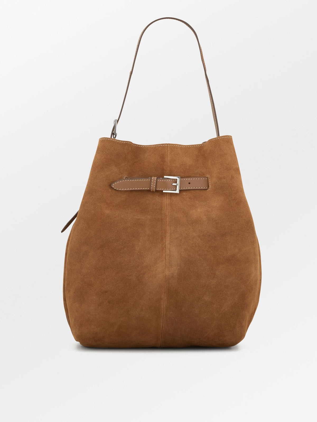 Suede Leah Belted Bag OneSize Becksöndergaard.dk