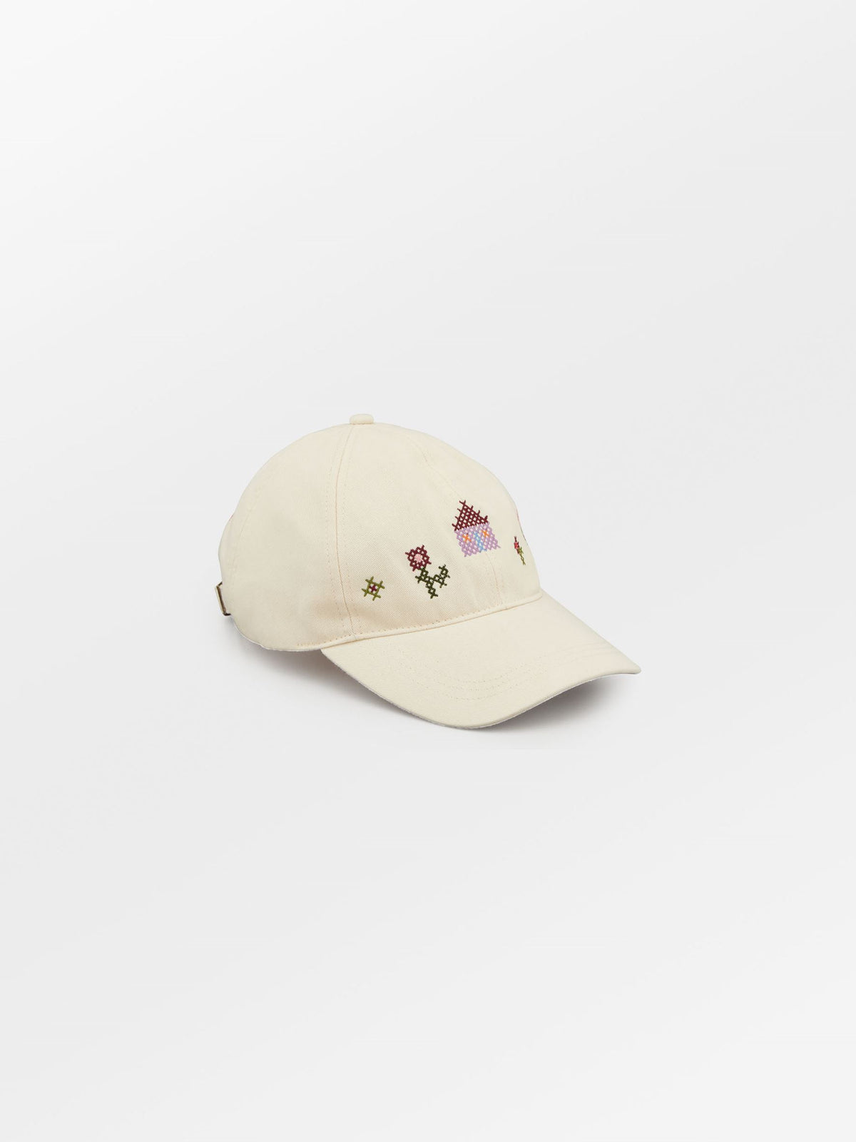 Embroidered Cotta Cap OneSize Becksöndergaard.dk