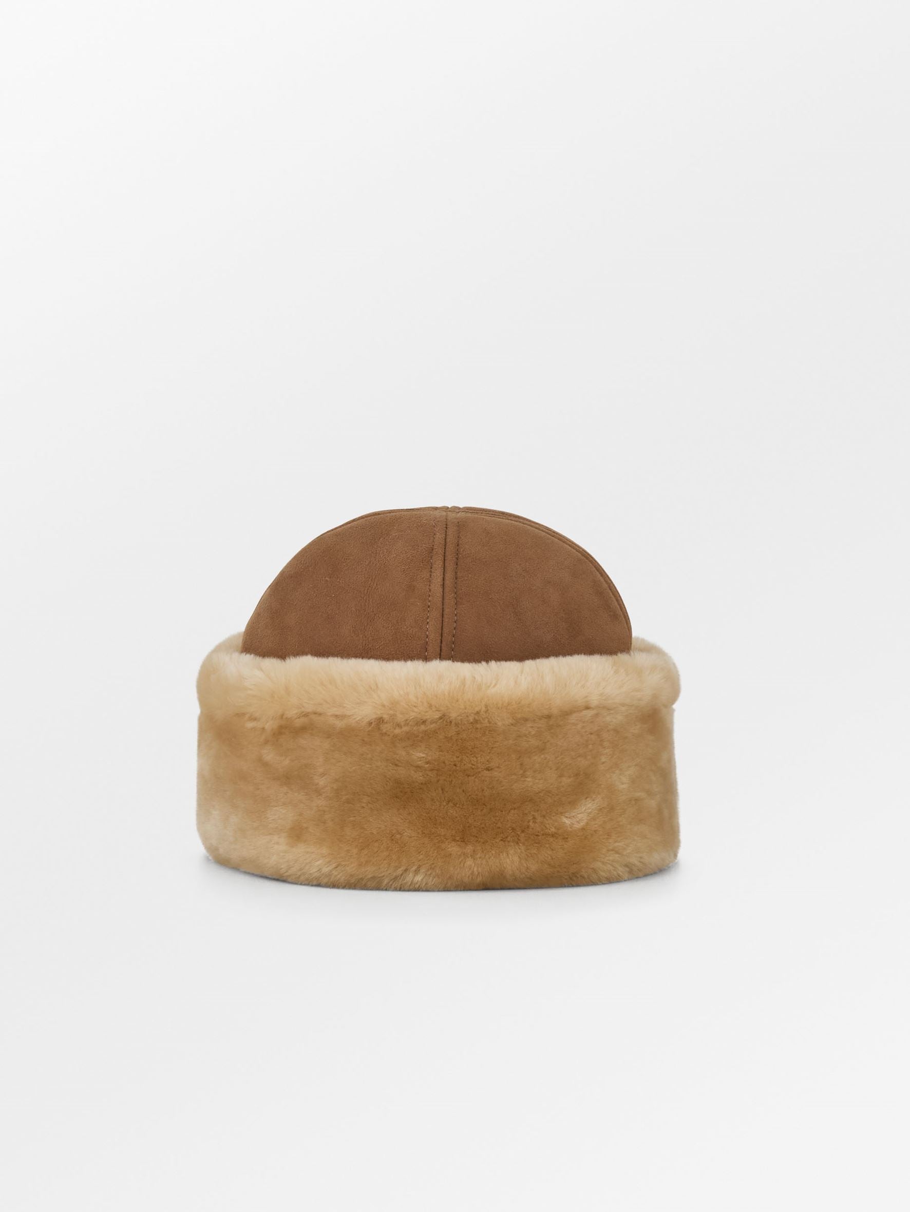 Dora Shearling Hat Clothing Becksöndergaard.dk