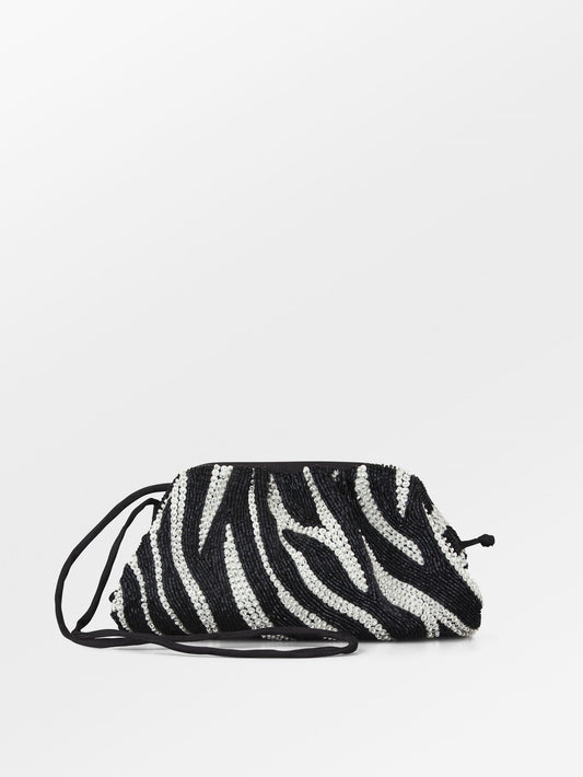Becksöndergaard, Zelora Beaded Luna Bag - Silver Birch White, bags, bags