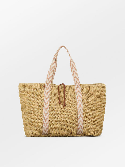 Paper Straw Pheobe Bag OneSize Becksöndergaard.dk