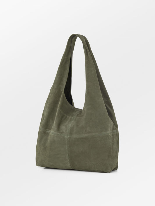 Becksöndergaard, Suede Dalliea Bag - Army, bags, gifts, bags, bags