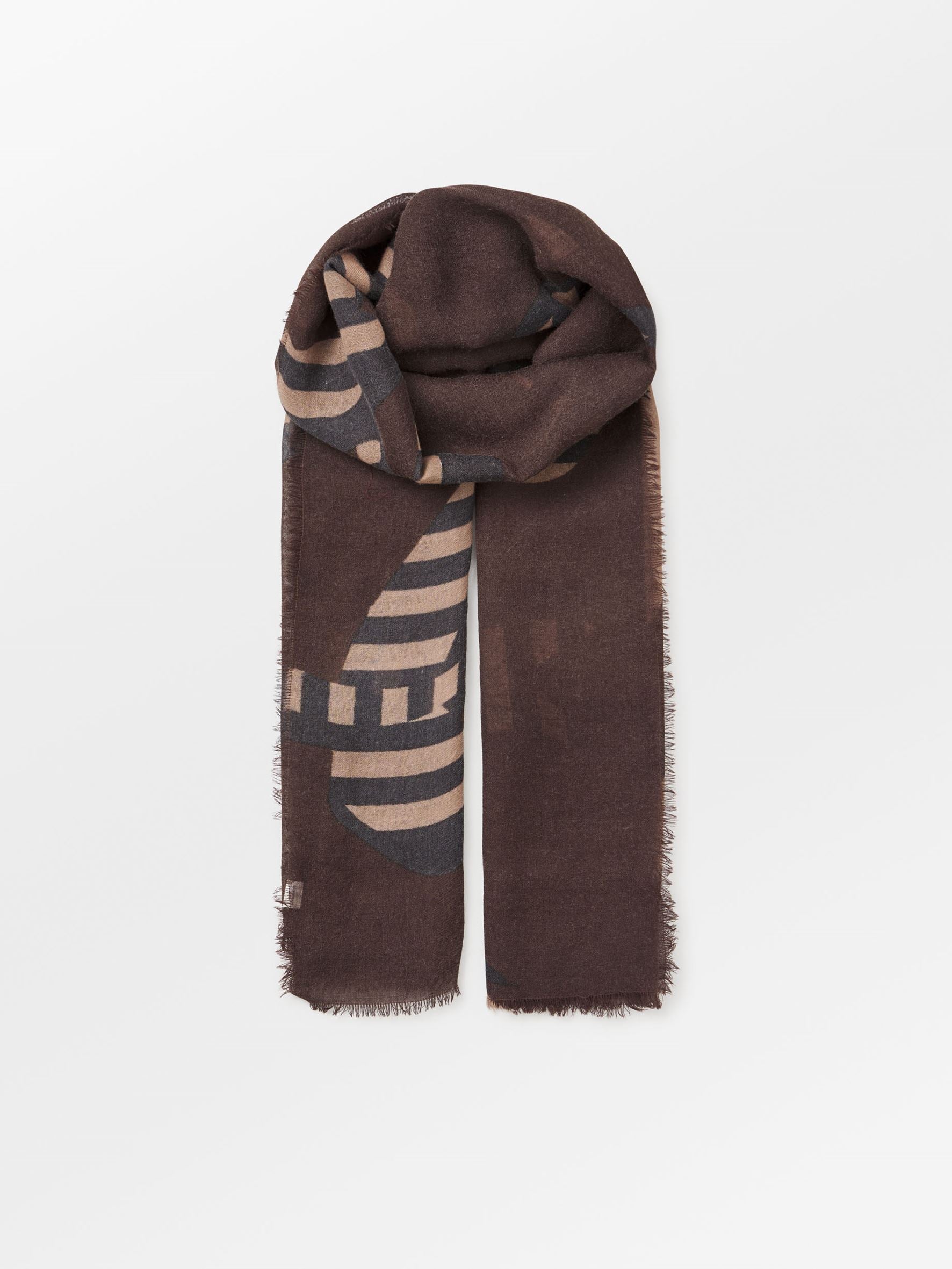 Ribbon Gava Woo Scarf OneSize Becksöndergaard.dk