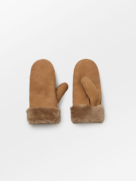 Becksöndergaard, Doa Shearling Mitten - Ginger Beige, archive, archive, sale, sale, sale