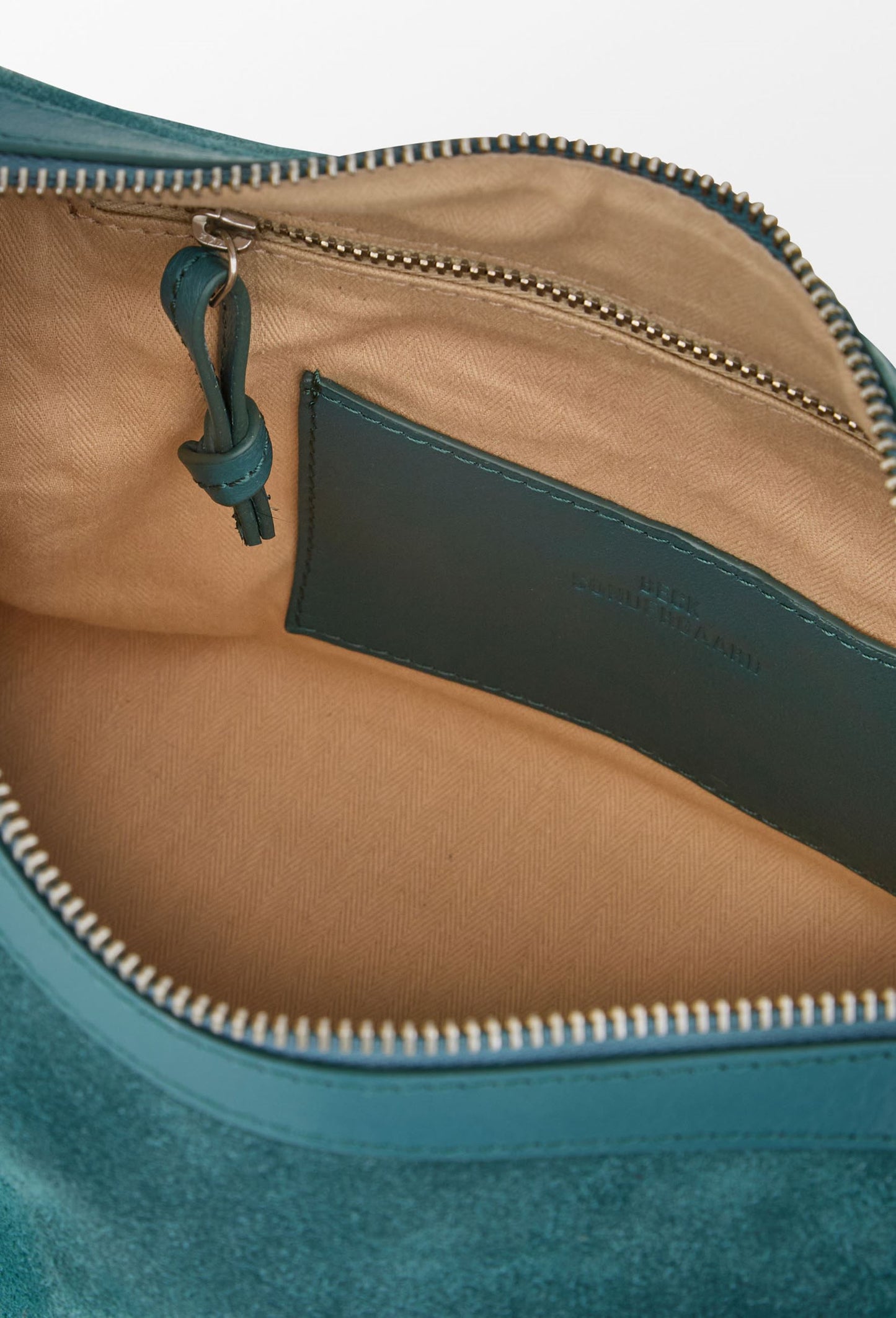 Becksöndergaard, Suede Ginni M Bag - Mediteal Green, bags, bags, bags, bags
