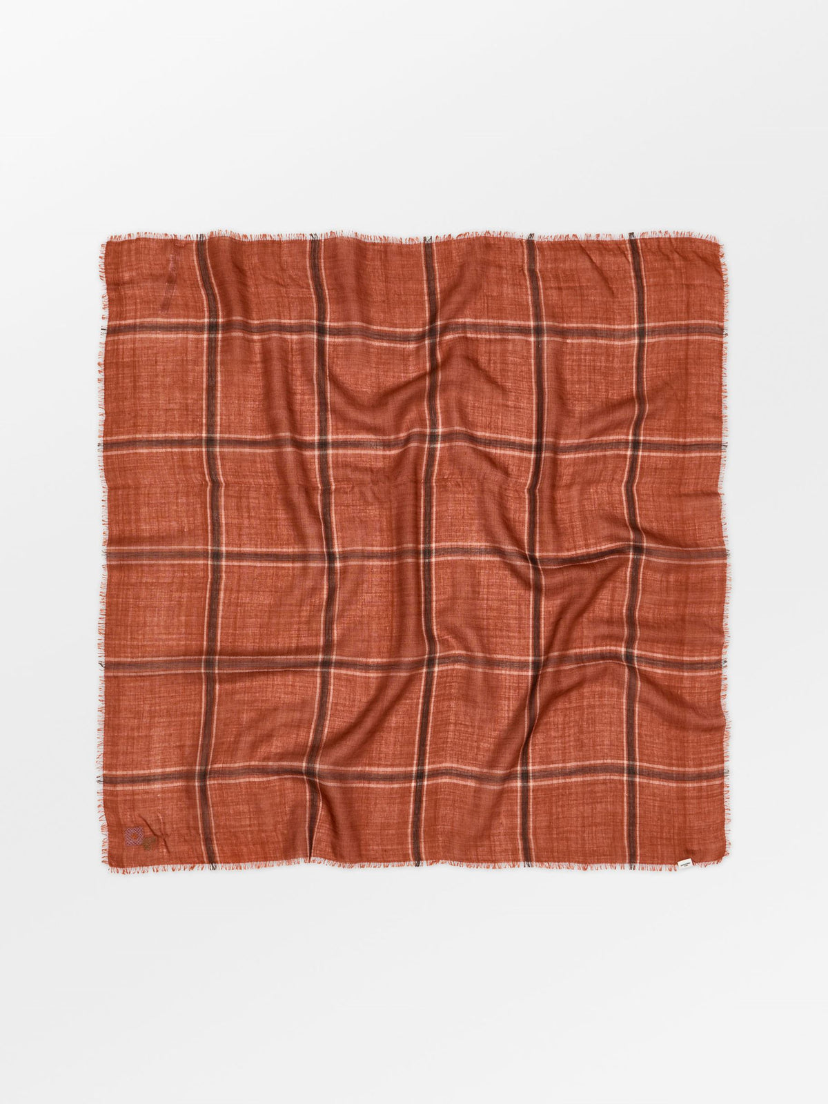Becksöndergaard, Gridwyn Woo Scarf - Tile Brown, spring summer 2027x