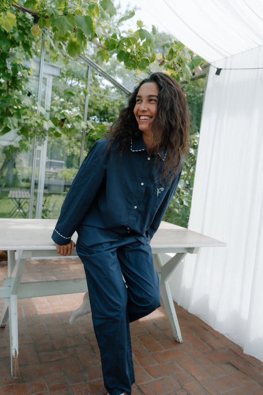 Scallop Pyjamas Shirt Clothing Becksöndergaard.dk