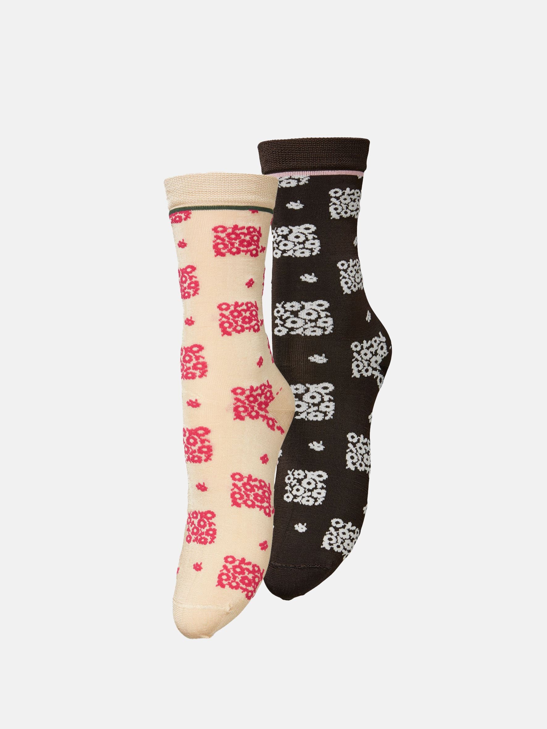 Mollie Visca Sock 2 Pack Socks Becksöndergaard.dk   