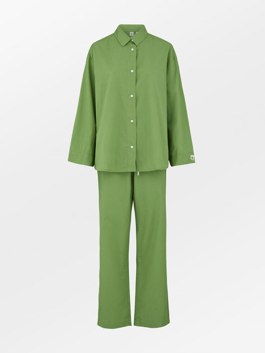 Becksöndergaard, Aura Pyjamas Set - Campsite Green, homewear, sale, homewear, gifts, sale, gifts