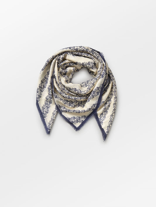Becksöndergaard, Bardot Siw Scarf - Birch White, scarves