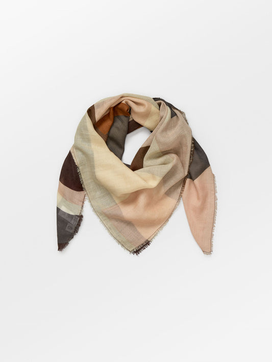 Becksöndergaard, Ellia Siw Scarf - Mocha Brown, scarves