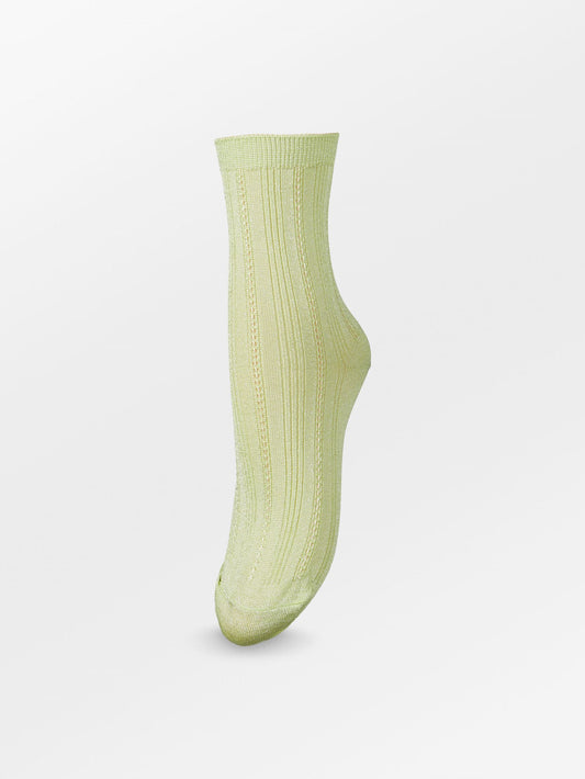 Glitter Drake Sock - Green Limeade Socks Becksöndergaard.dk   