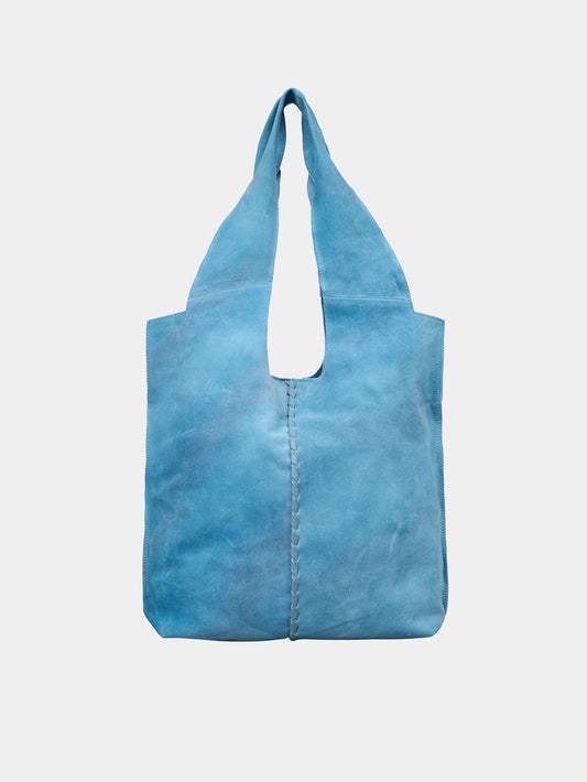 Becksöndergaard, Suede Danita Bag - Coronet Blue, bags, bags, bags, sale, sale, bags, sale
