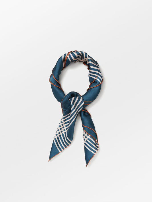 Becksöndergaard, Zanla Sia Scarf - Legion Blue, scarves, scarves, scarves