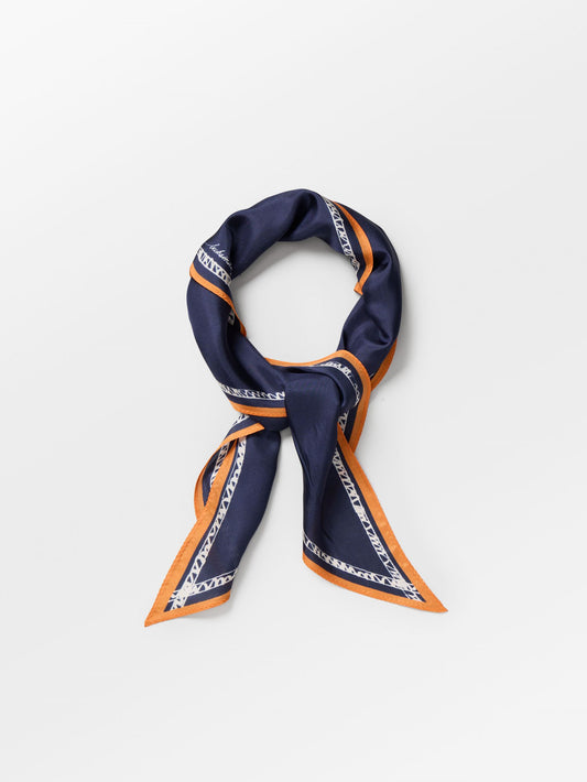 Becksöndergaard, Blanquino Trio Sia Scarf - Naval Academy Blue, scarves, scarves, scarves