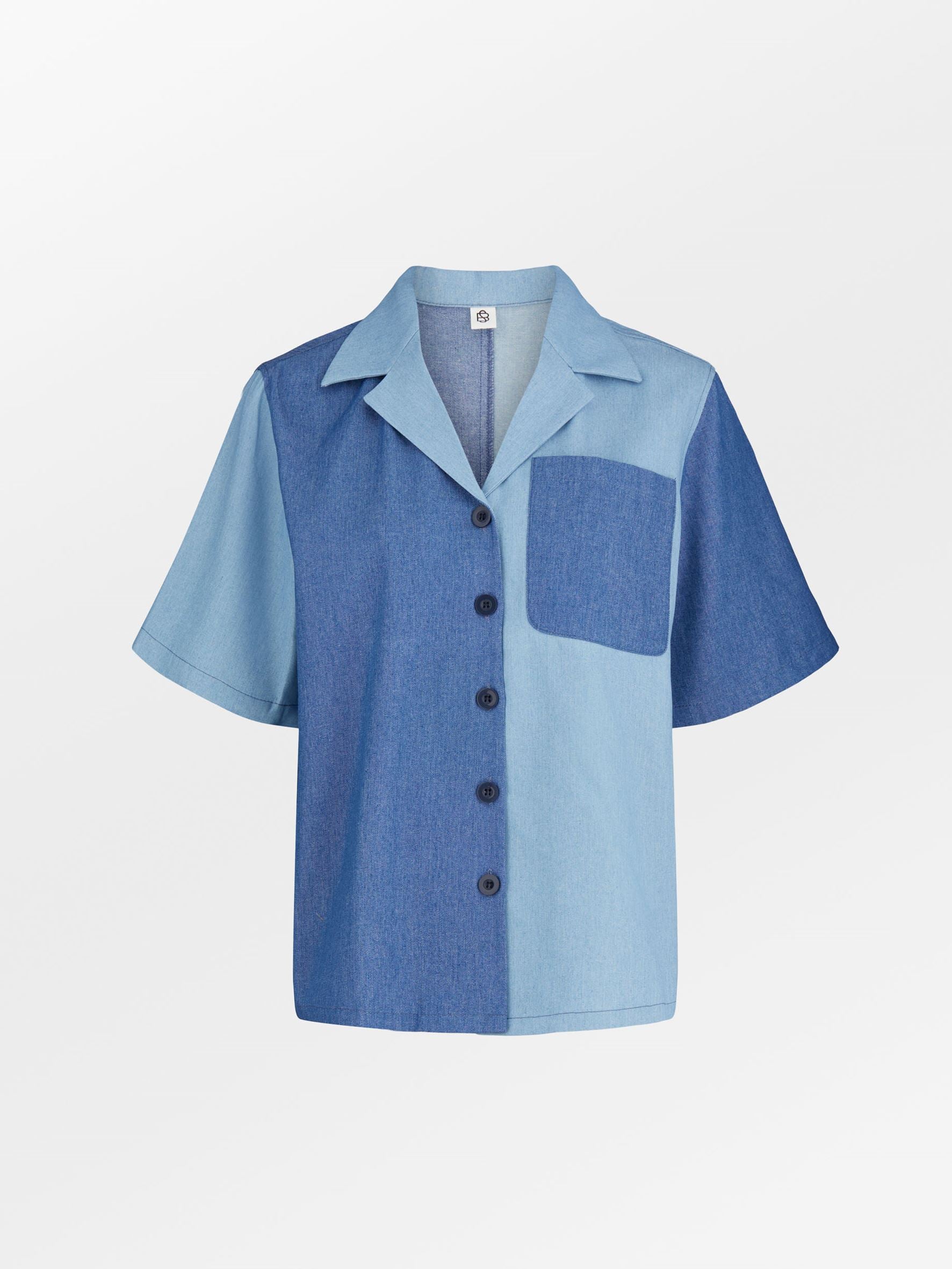 Becksöndergaard, Denia Denim Shirt - Patriot Blue, archive, sale, sale, archive