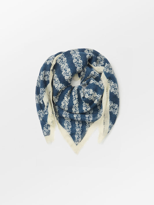 Becksöndergaard, Bardot Siw Scarf - Legion Blue, scarves