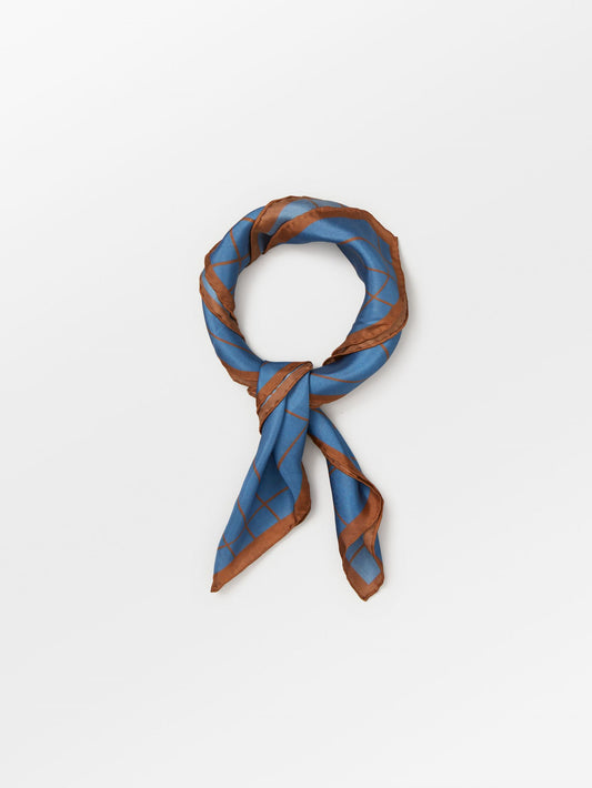 Becksöndergaard, Cheky Sia Scarf - Coronet Blue, scarves, scarves, scarves
